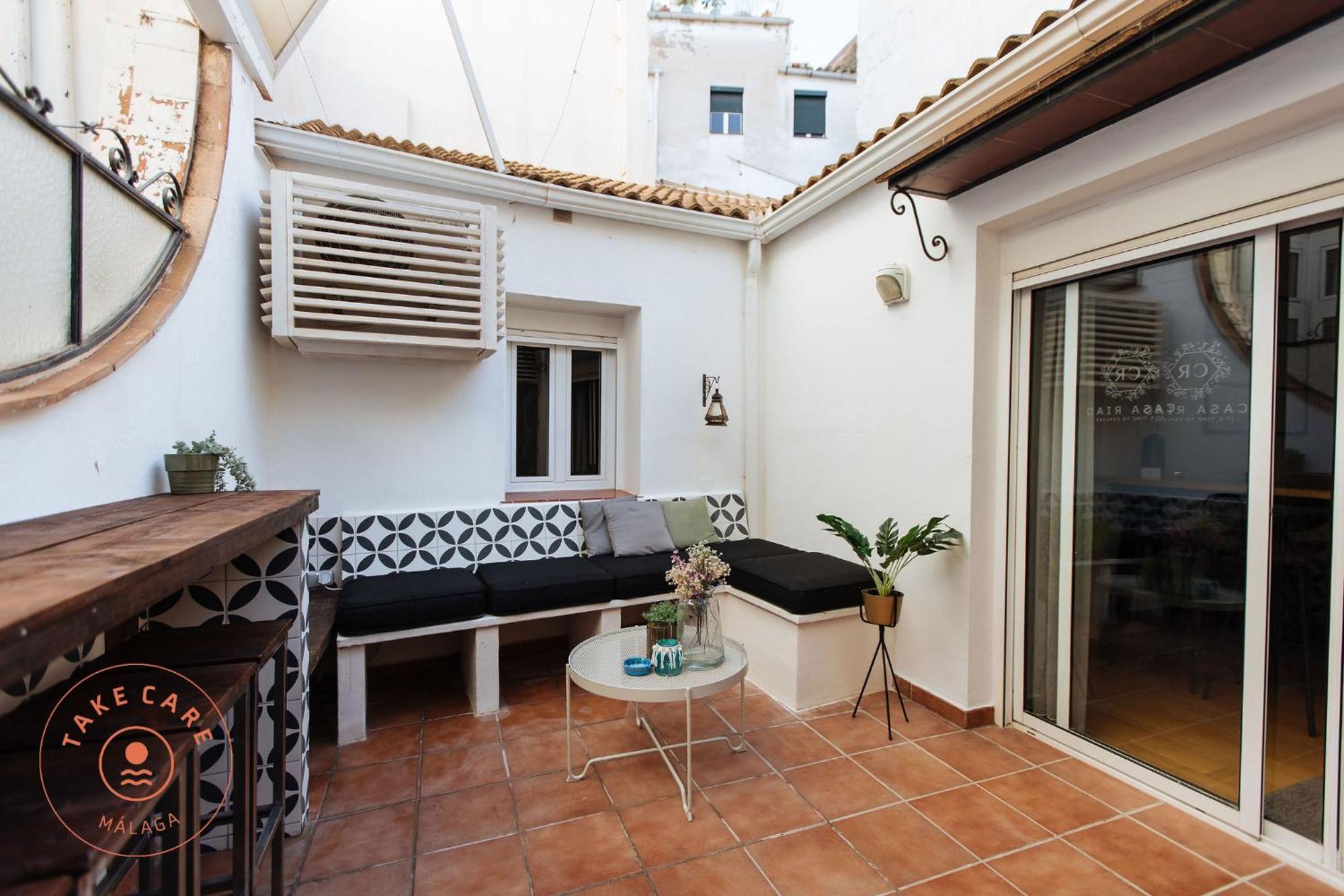 Apartment Casa Riad With Spacious Patio - Tcm Málaga Extérieur photo